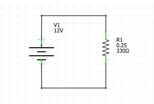 Example #2: Calculate voltage drop of each resistor in a series circuit